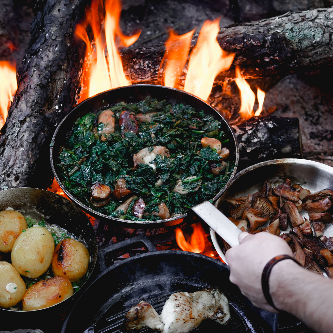 Campfire recipes for your camping trip in Northumberland 